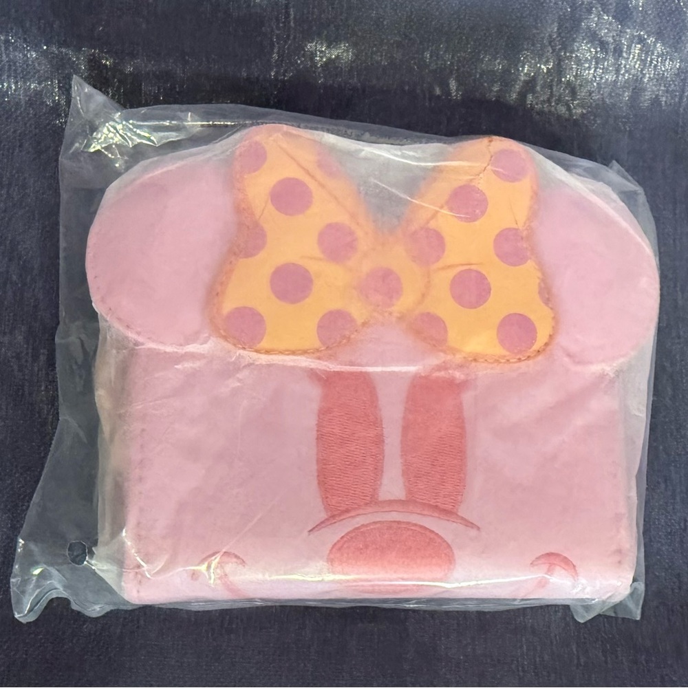 Loungefly Pink Wallet with Yellow Polka Dot Bow